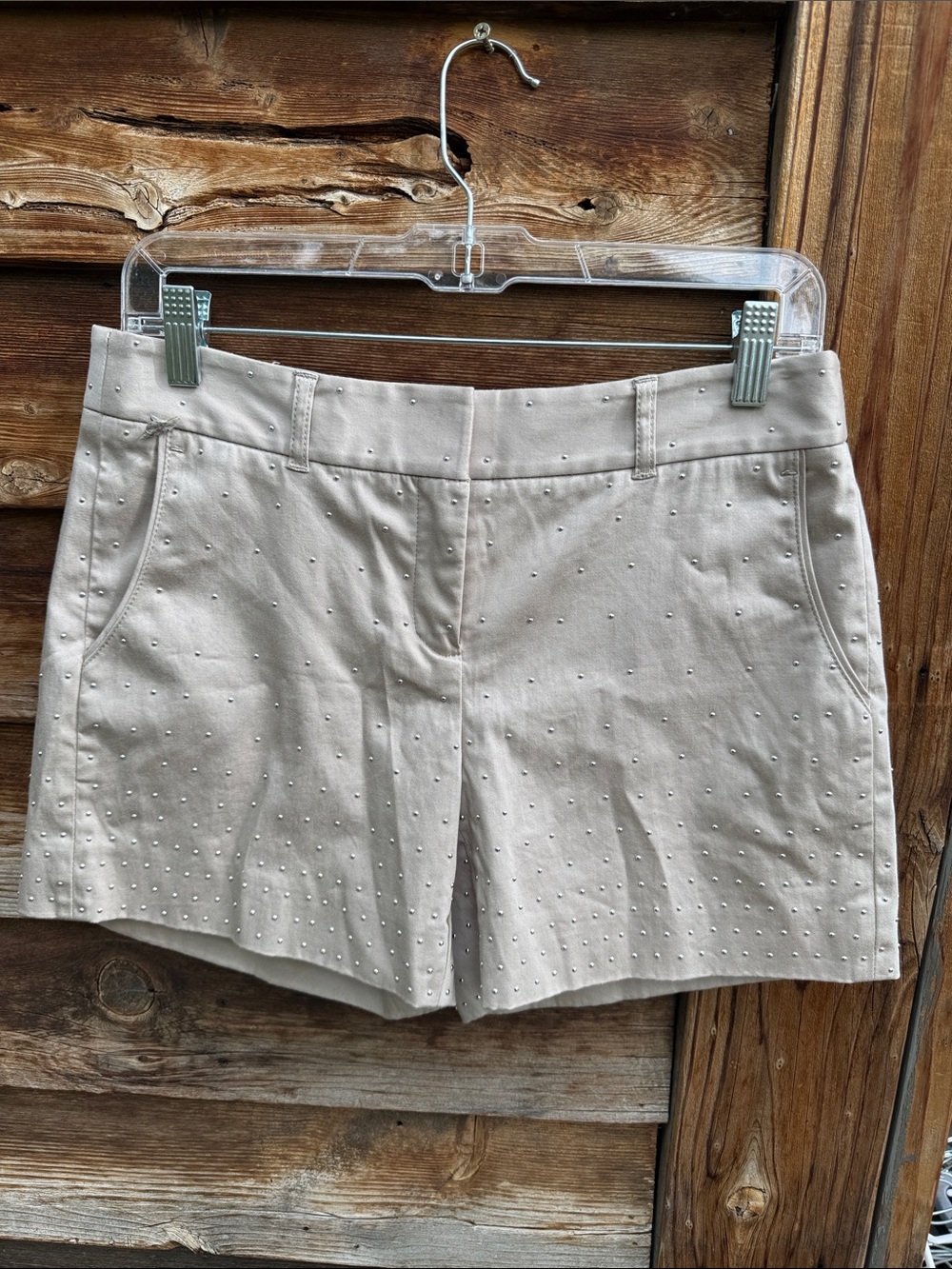 White House black market studded shorts
